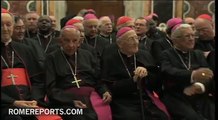 Benedicto XVI se reúne con los obispos veteranos que participaron en el Concilio