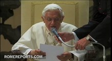 Benedicto XVI dedica audiencia general a la oración en las Cartas de San Pablo