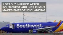 1 Dead, 7 Injured After Southwest Airlines Flight Makes Emergency Landing