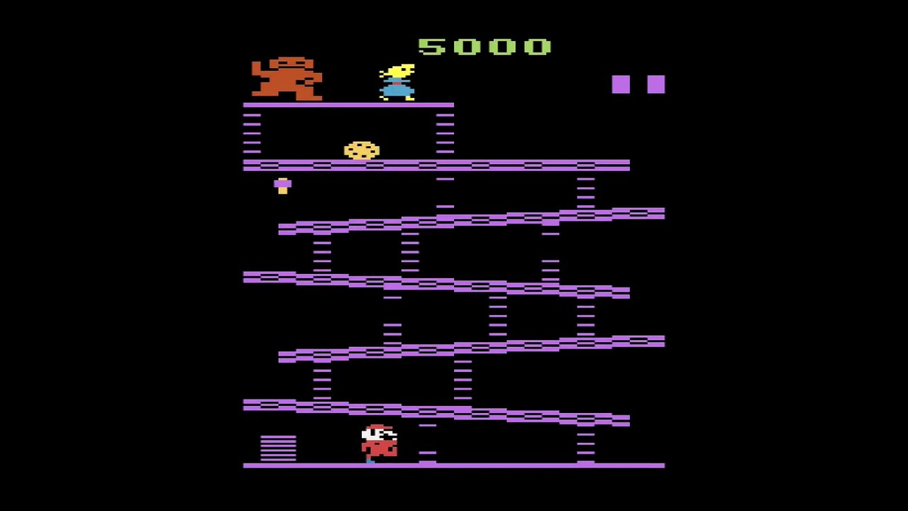 [Longplay] Donkey Kong - Atari 2600 (1080p 60fps)