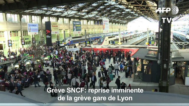 Grève SNCF: reprise imminente de la grève gare de Lyon
