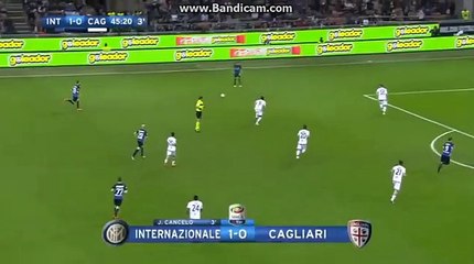 Amazing Goal Karamoh (2-0) Inter Milano vs Cagliari Calcio