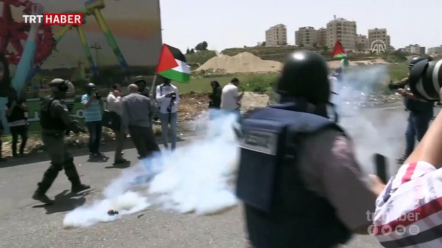 İsrail askerleri Filistin Esirler Günü gösterilerine müdahale etti