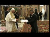 Benedicto XVI recibe las Cartas Credenciales de 6 países