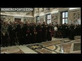 Benedicto XVI recibe a los miembros del Instituto Juan Pablo II de Roma