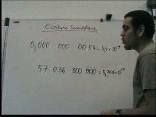 Ecriture scientifique 1/3