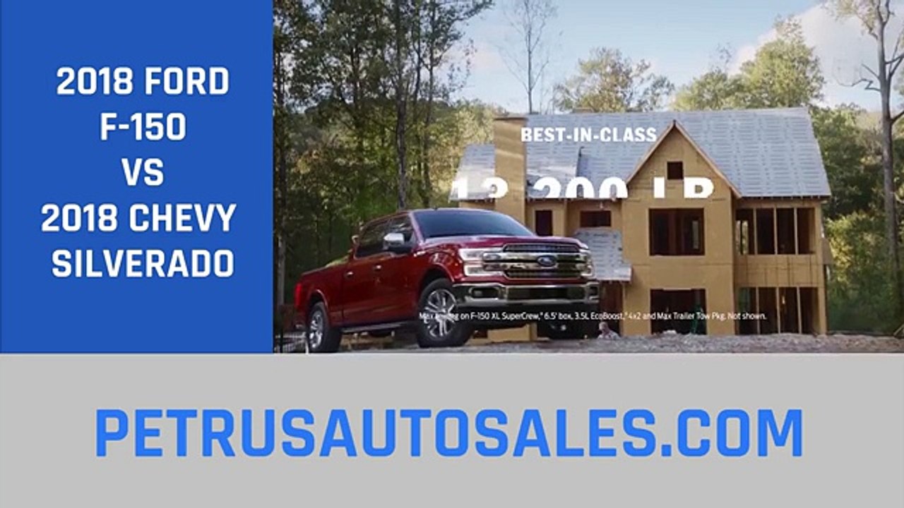 2018 Ford F-150 Pine Bluff AR | 2018 Ford F-150 vs 2018 Chevy Silverado Stuttgart AR