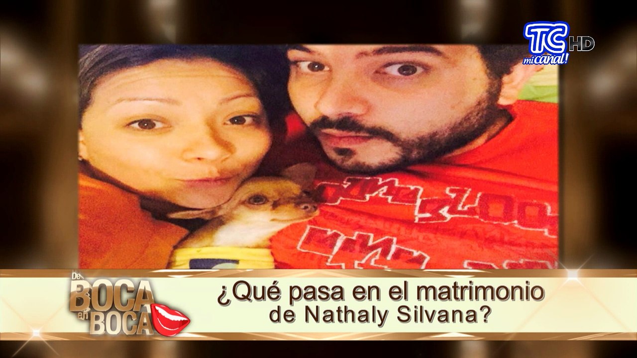 ¿Qué pasa en el matrimonio de Nathaly Silvana?