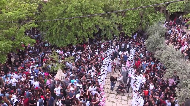 Ezidiler 'Kırmızı Çarşamba Bayramı'nı kutladı - DUHOK