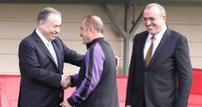 Galatasaray Başkanı Mustafa Cengiz Antrenmanı Ziyaret Etti
