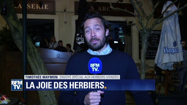 Coupe de France: les habitants des Herbiers laissent éclater leur joie après la qualification de leur club pour la finale