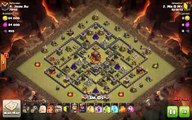 Clash of Clans TH10 vs TH10 Clan War 3 Star Attack Strategy Golem, Wizard, Valkyrie (GoWiVa)
