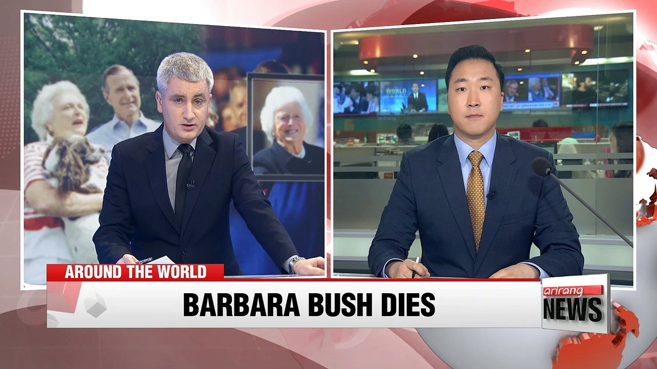 Former U.S. First Lady Barbara Bush dies at 92