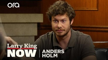 Anders Holm explains what the eggplant emoji means to Larry King