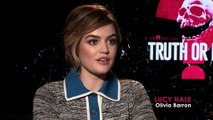 Truth Or Dare - Exclusive Interview With Lucy Hale, Tyler Posey & Jeff Wadlow