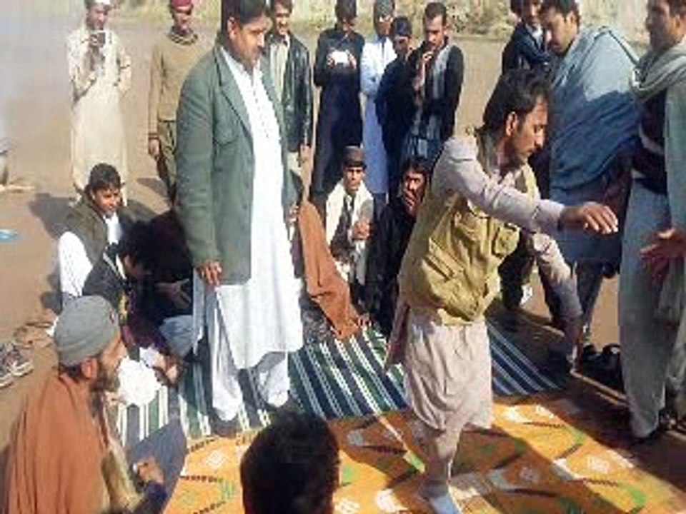 Funny dance by a boy