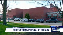 Tensions Boil Over During Protest at Depauw University Amid Series of Racial Incidents on Campus
