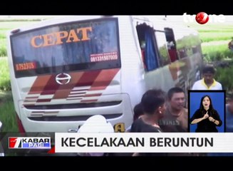 Download Video: Kecelakaan Beruntun di Ngawi, Sebelas Orang Terluka