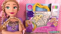 Raiponce Sac à Colorier Loisirs Créatifs Rapunzel Coloring Purse