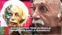 Robots vs humanos: Robot de Einstein piensa que los humanos son problemáticos - TomoNews