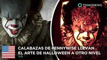 Calabazas de Halloween: Pennywise lleva el arte de esculpir calabazas a otro nivel - TomoNews