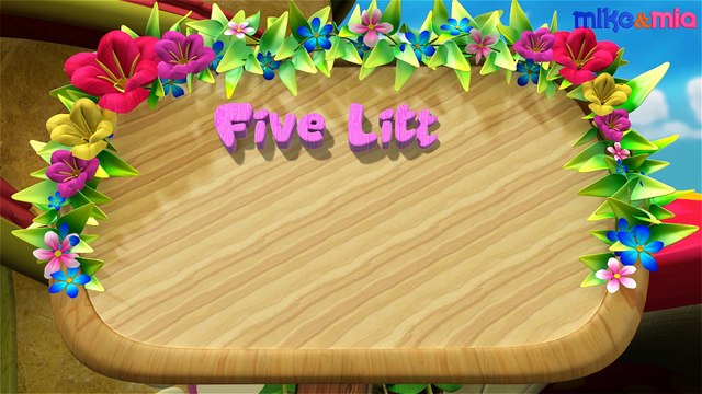 5 Little Monkeys Jumping on the Bed | Nursery Rhyme & Monkey Song | Kids Songs By Mike & Mia