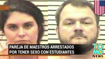 Pareja de maestros arrestados por tener relaciones sexuales con sus estudiantes