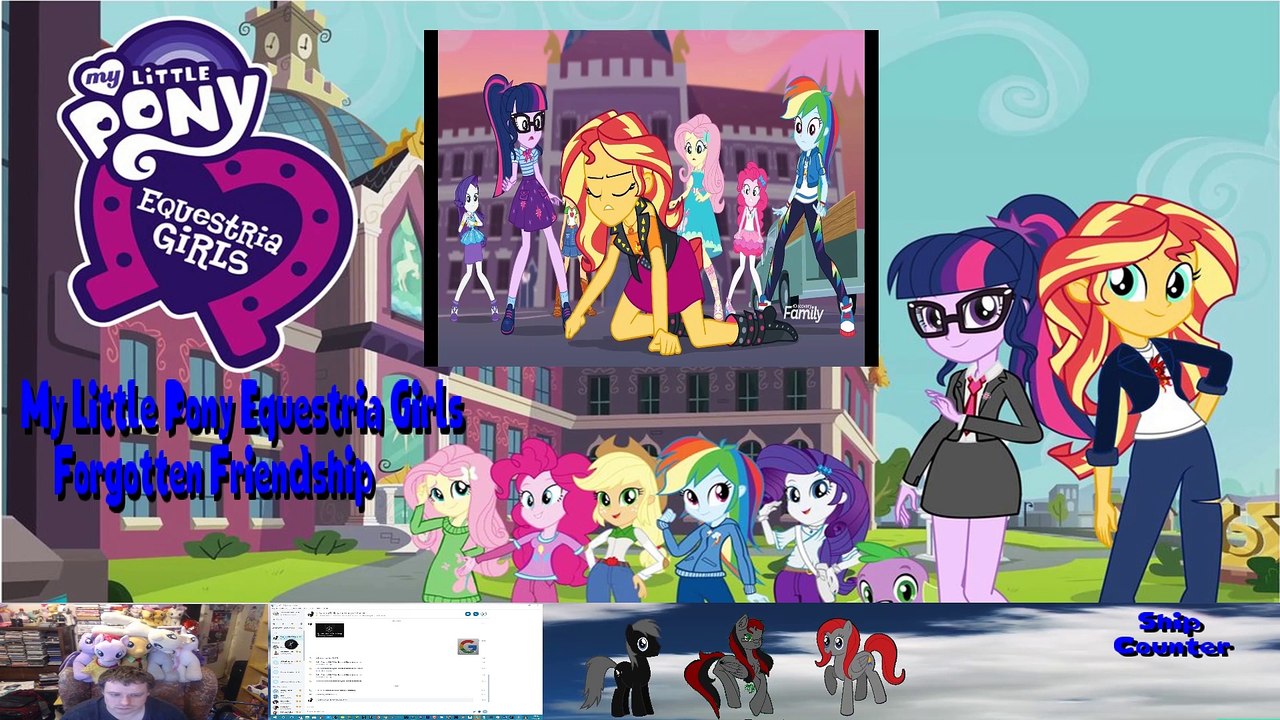 Reaction My Little Pony Equestria Girls Forgotten Friendship Part-3