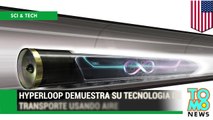 Hyperloop One da una demostración de su tecnología de propulsión por aire
