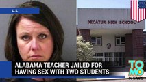 Profesora arrestada por tener relaciones con dos estudiantes menores de edad