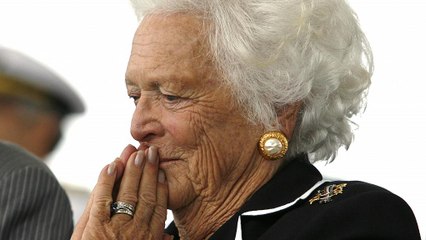 Former US first lady Barbara Bush dies at 92