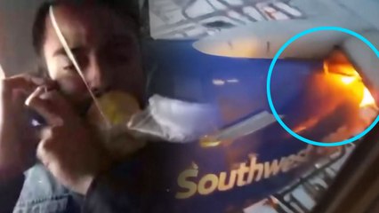 美 여객기 엔진 폭발로 1명 사망..."승객 빨려 나갈 뻔" / YTN