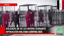 Soldado estadounidense muere durante operación para liberar varios rehenes de ISIS en Irak