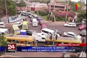 Empresa de transporte del Callao presenta amparo para operar en principales avenidas