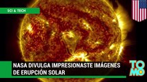 NASA divulga video de erupción solar captada por el Observatorio de Dinámica Solar