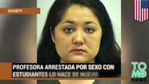 Profesora de Texas arrestada nuevamente por tener relaciones sexuales con estudiantes
