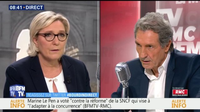 Marine Le Pen dénonce les ZAD et les milices de gauche dans les universités bloquées