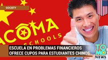 Escuela secundaria de Tacoma ofrece 50 cupos a estudiantes chinos para resolver problema financiero