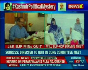 Kashmir political mystery J&K BJP ministers quit; will BJP-PDP survive this