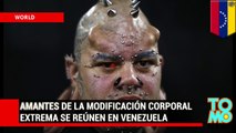 Aficionados a las modificaciones corporales extremas se dan cita en Venezuela