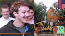 Enojados vecinos de Mark Zuckerberg le dan un “No me gusta” a la remodelación de su hogar