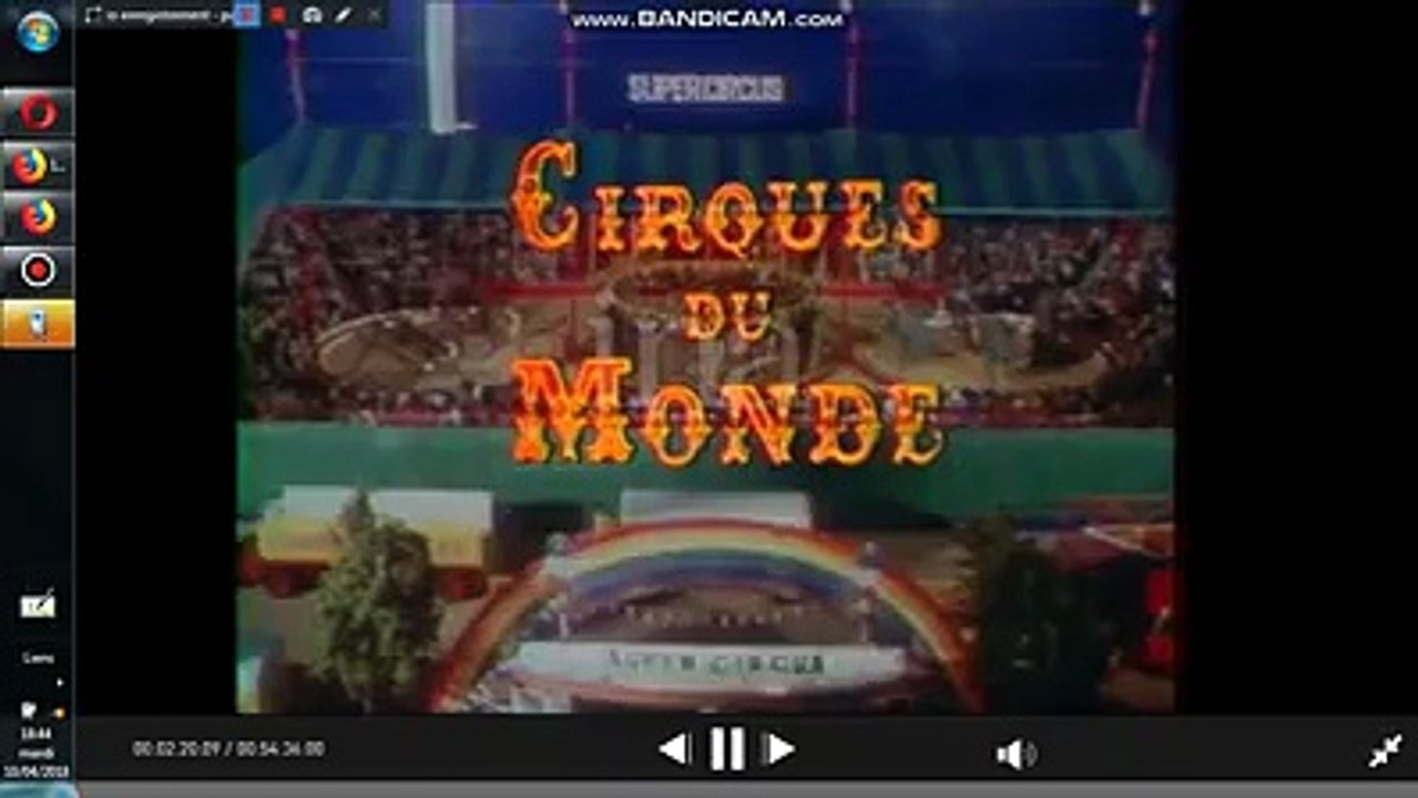 LES FOUS DU CIRQUE AVEC JEAN RICHARD EN 1978