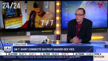 Anthony Morel: Un T-shirt connecté qui peut sauver des vies - 17/04