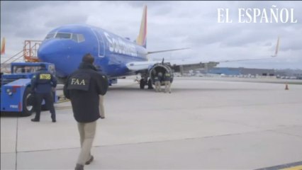 Una mujer fallece en un avión tras explotar un motor y ser succionada por la ventana