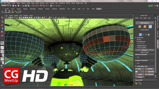 Maya 2014 New Modeling Tools - CGMeetup.net | CGMeetup