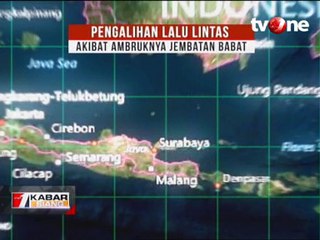 Pengalihan Lalu Lintas Akibat Ambruknya Jembatan Babat