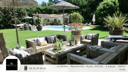 A vendre - Maison/villa - Ecully (69130) - 9 pièces - 280m²