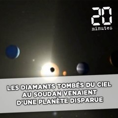 Les diamants tombés du ciel au Soudan venaient d'une planète disparue