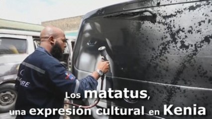 Los matatus, una expresión cultural en Kenia