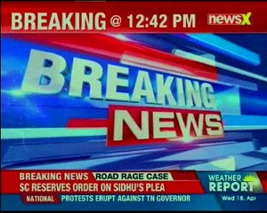 Road rage case SC reserves order on Navjot Sidhu's plea